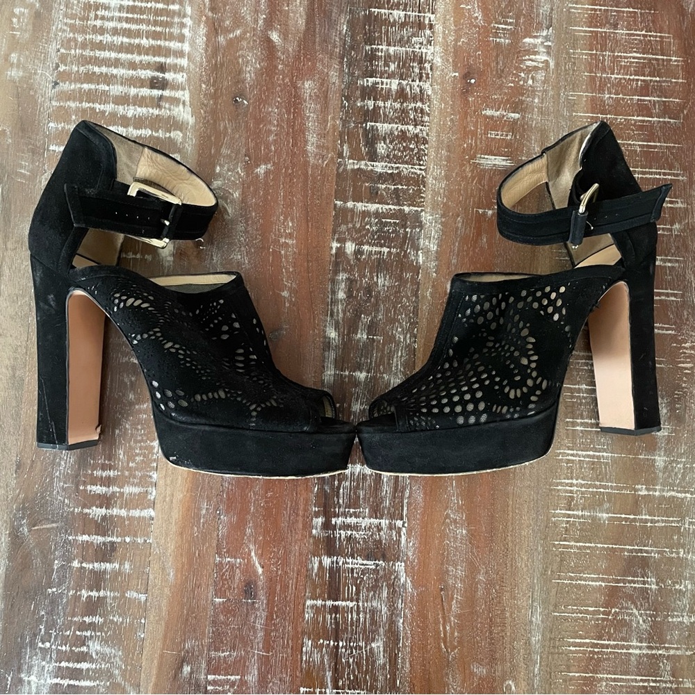 Bionda Castana Peep Toe Heels